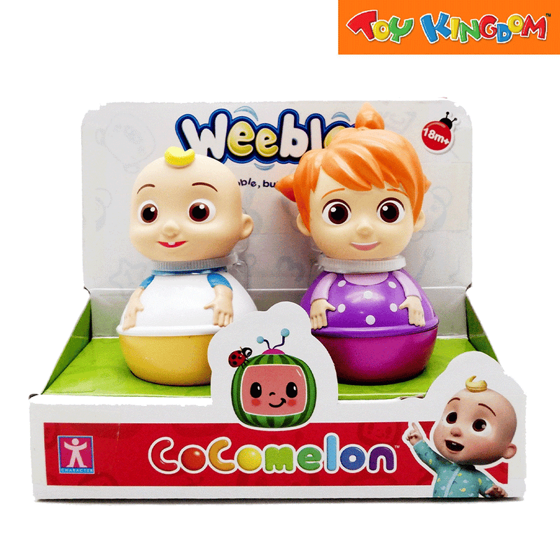 Weebles Cocomelon JJ and Yoyo 2 Pack Figures