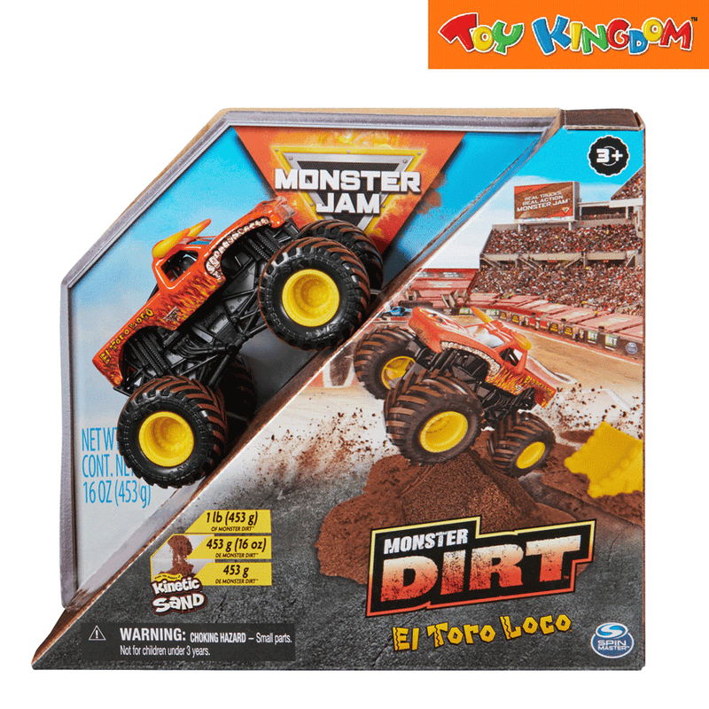 Monster Jam El Toro Loco Monster Dirt Starter Set