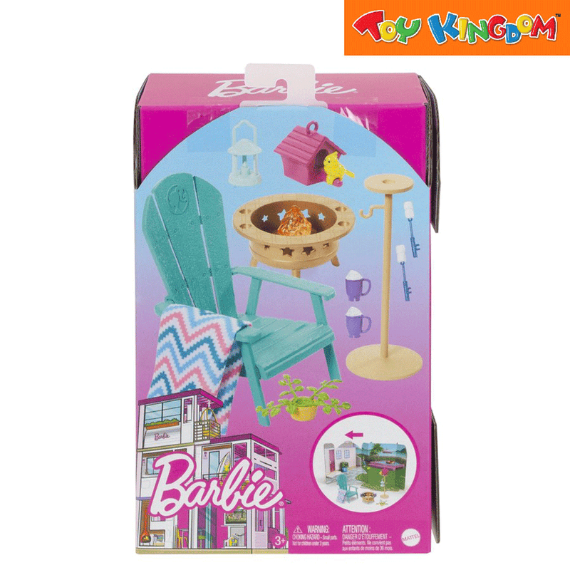 Barbie Backyard Patio Playset