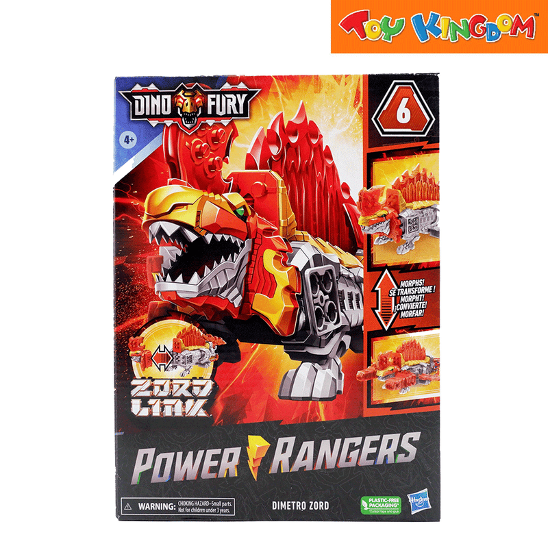 Power Rangers Dino Fury Dimetro Zord Action Figure