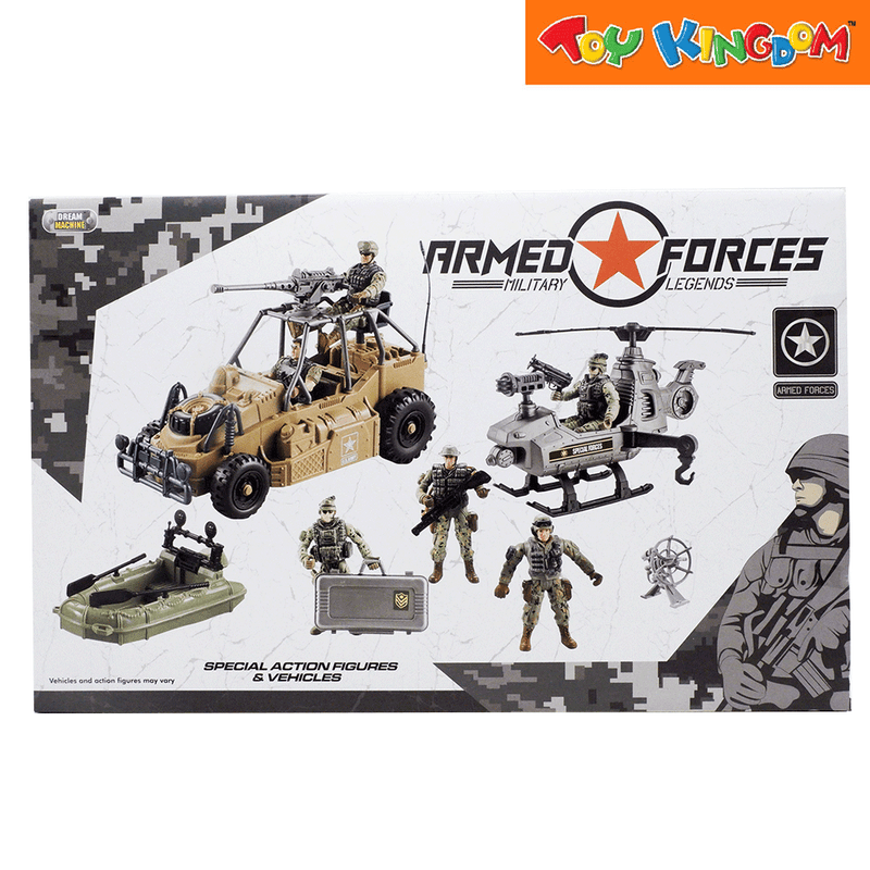 Dream Machine Armed Forces Military Legends Playset
