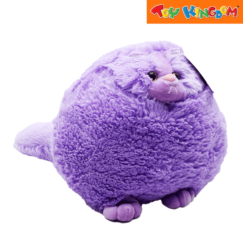 KidShop Fat Cat Purple 25 cm Stuffed Toy