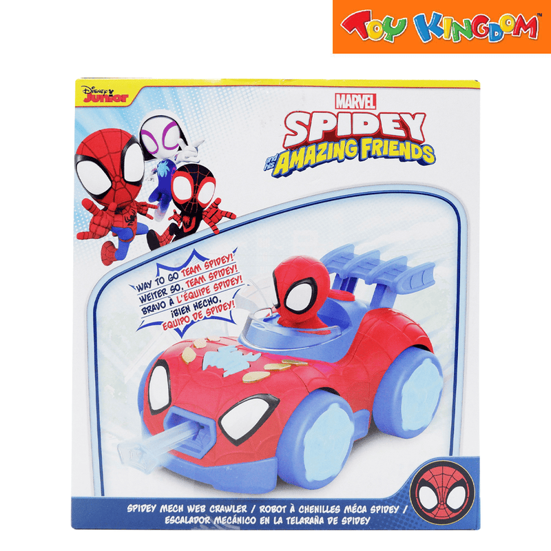 Disney Jr. Marvel Spidey and His Amazing Friends Spidey Mech Web Crawler Vehicle