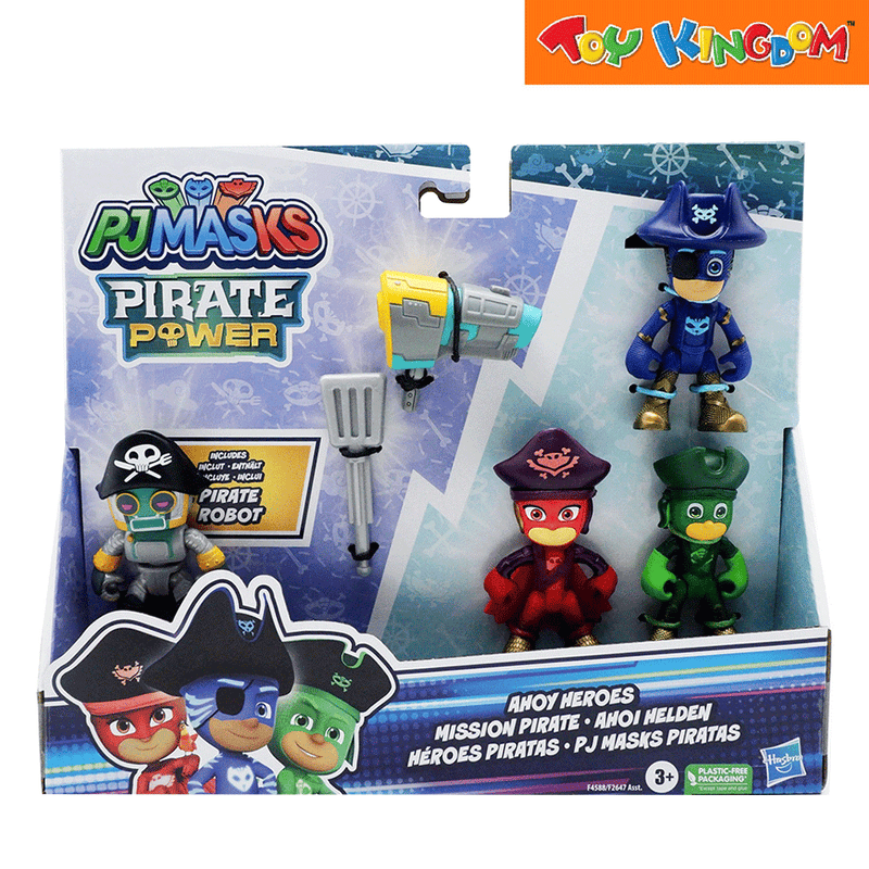 PJ Masks Pirate Power Ahoy Heroes 4 Pack Action Figures