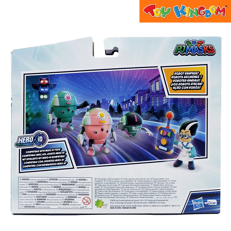 PJ Masks Romeo Robot Mission 4 Pack Action Figures