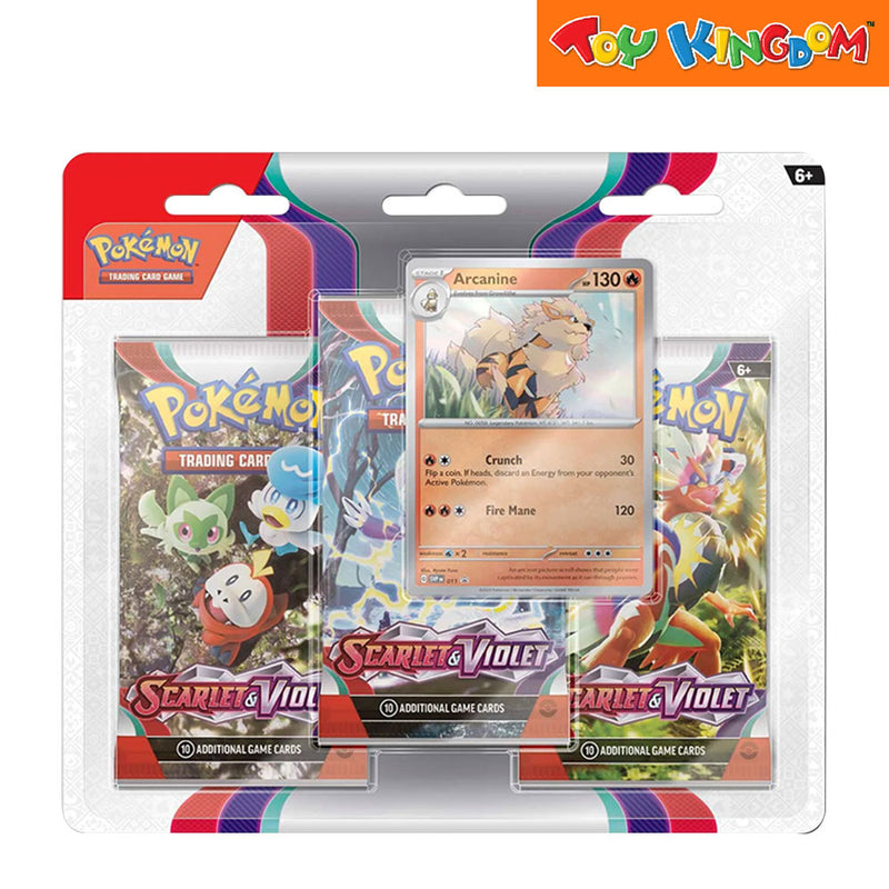 Pokemon Scarlet and Violet 3 Blisters Trading Card Game