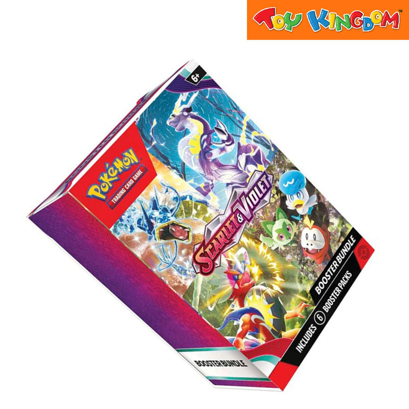 Pokemon Scarlet and Violet Booster Bundle 6 Pack Trading Card Game