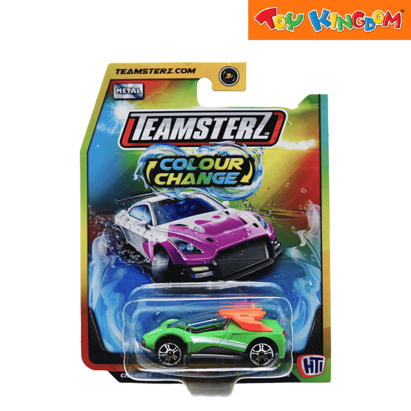 Teamsterz Color Change Green with Orange Vehicle