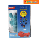 Among Us Pink and Light Blue Action Figures