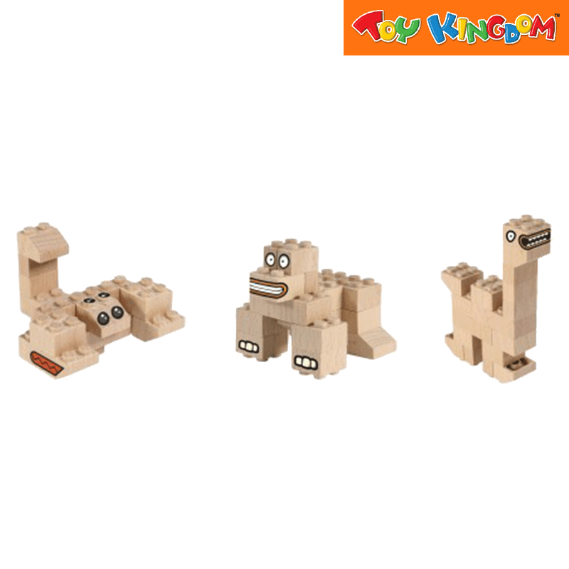 FabBrix Jungle Life Wooden Bricks