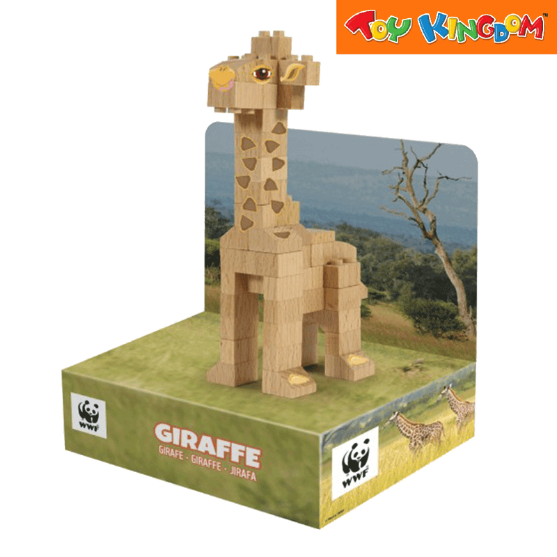 FabBrix WWF Giraffe Wooden Bricks