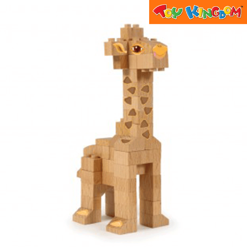 FabBrix WWF Giraffe Wooden Bricks