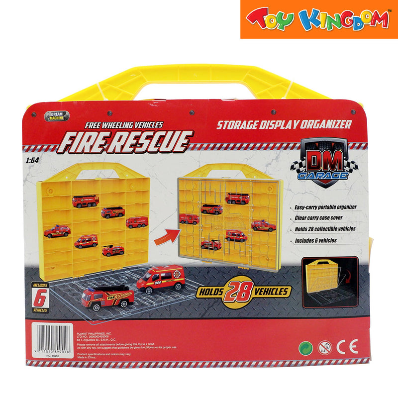 Dream Machine Fire Rescue Vehicle Storage Display Organizer