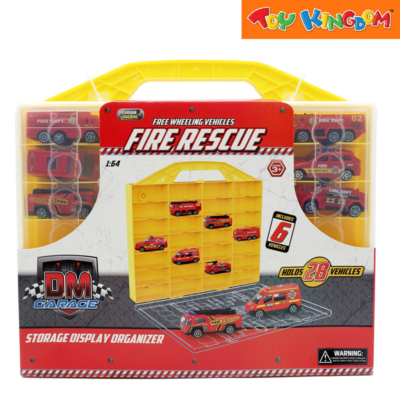 Dream Machine Fire Rescue Vehicle Storage Display Organizer