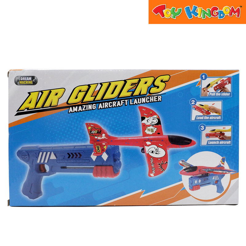 Dream Machine Air Gliders Blue Aircraft Launcher