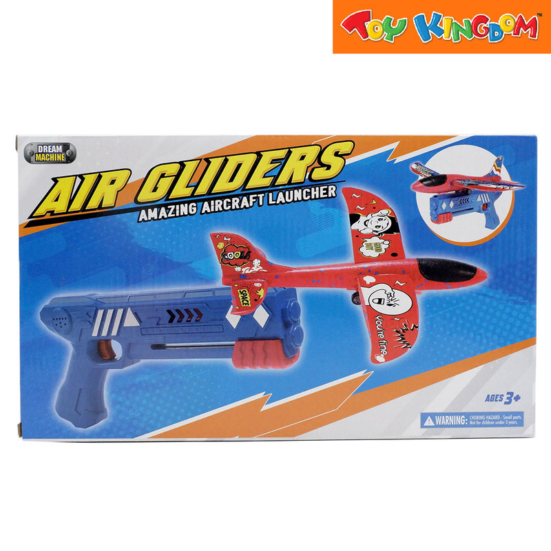 Dream Machine Air Gliders Blue Aircraft Launcher