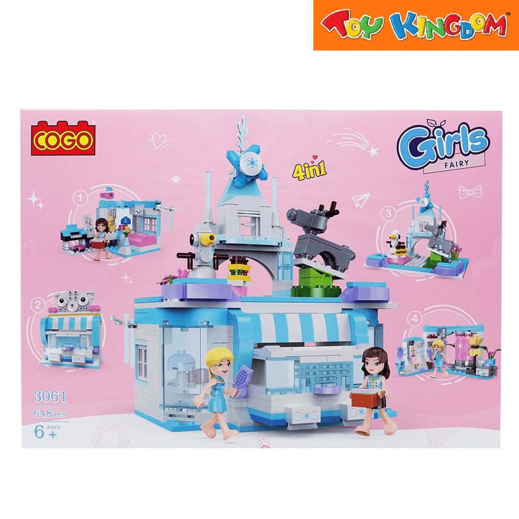 Cogo Girls Fairy Building Blocks Toy Kingdom - Main Image