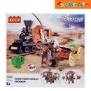 Cogo Creative Player Western Gold Digger Building Blocks