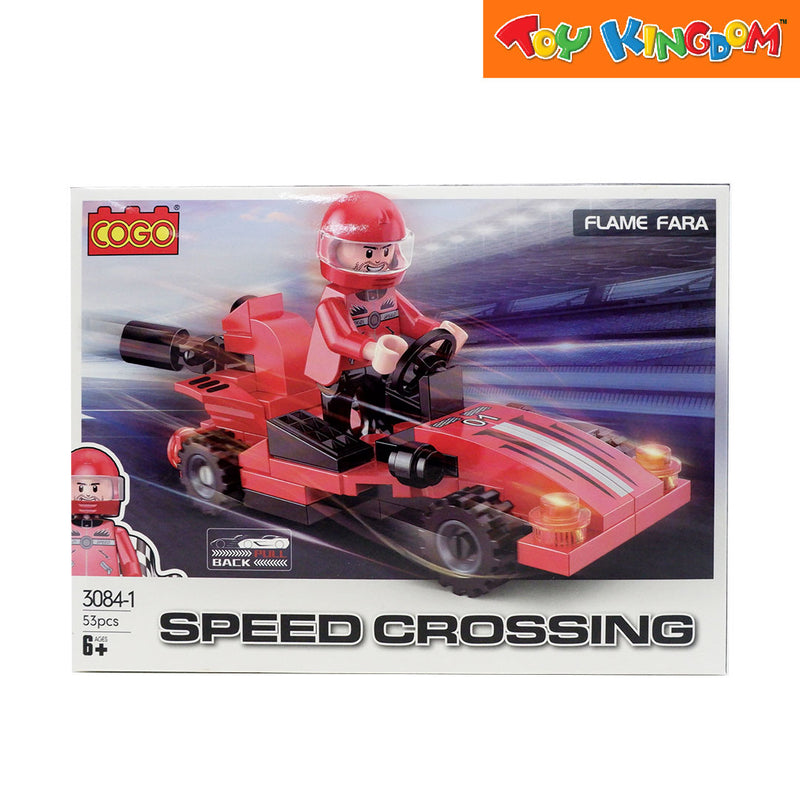 Cogo Speed Crossing Flame Fara Building Blocks