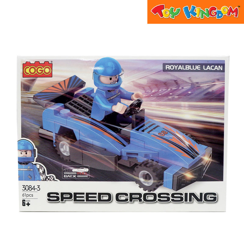 Cogo Speed Crossing Royal Blue Lacan Building Blocks