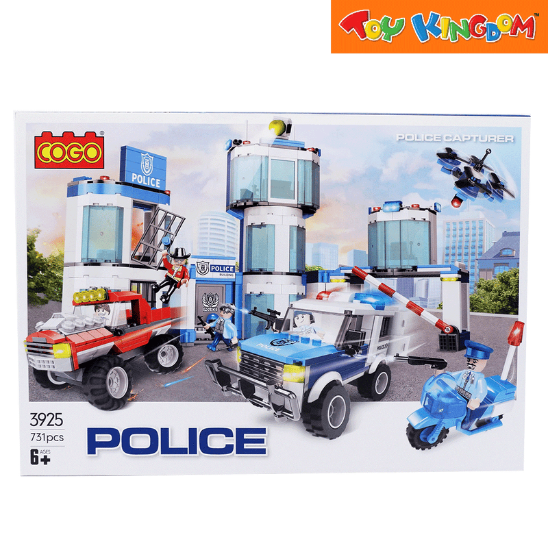 Cogo Police Capturer Building Blocks