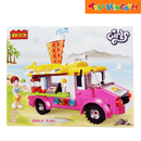 Cogo Girls Juice Van Building Blocks