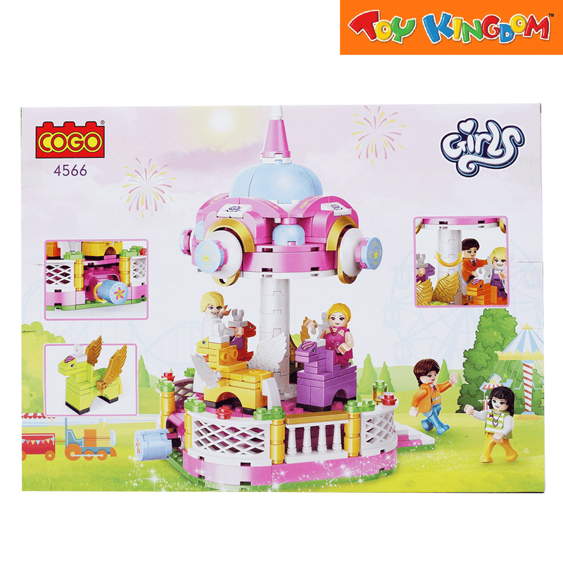 Cogo Girls Merry Go Around Building Blocks