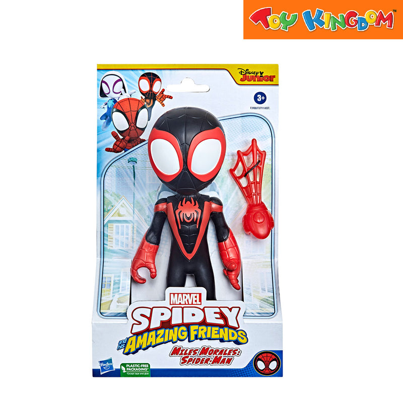 Disney Jr. Marvel Spidey and His Amazing Friends Miles Morales Spider-Man Supersized Action Figure
