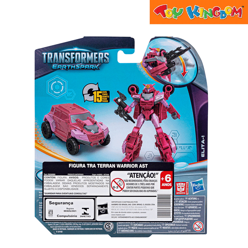 Transformers Earthspark Terran Warrior Elita - 1 Action Figure