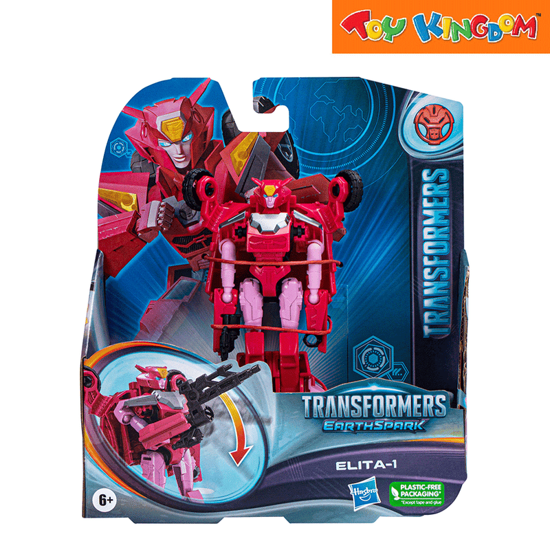 Transformers Earthspark Terran Warrior Elita - 1 Action Figure