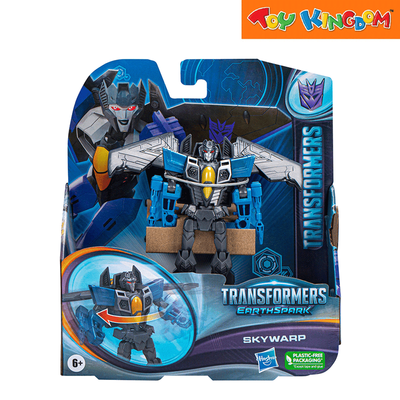 Transformers Earthspark Terran Warrior Skywarp Action Figure