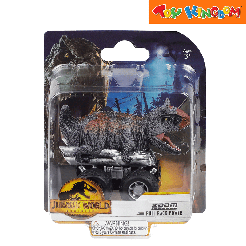 Jurassic World Zoom Riders Dominion Carnotaurus Pull-Back Car