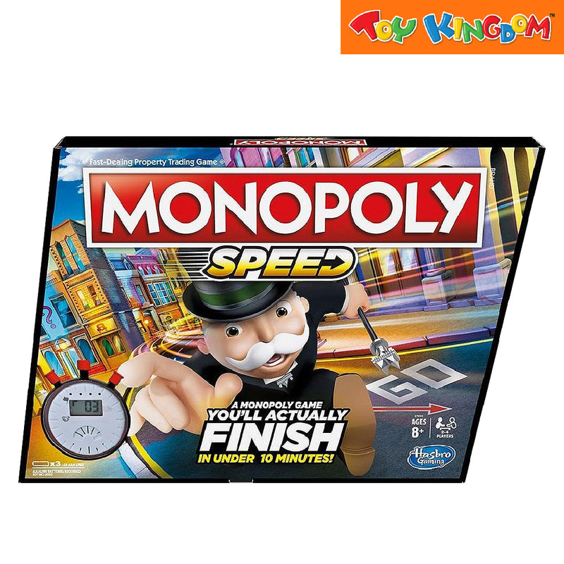 Hasbro Gaming Monopoly Speed Multiplayer Board Game