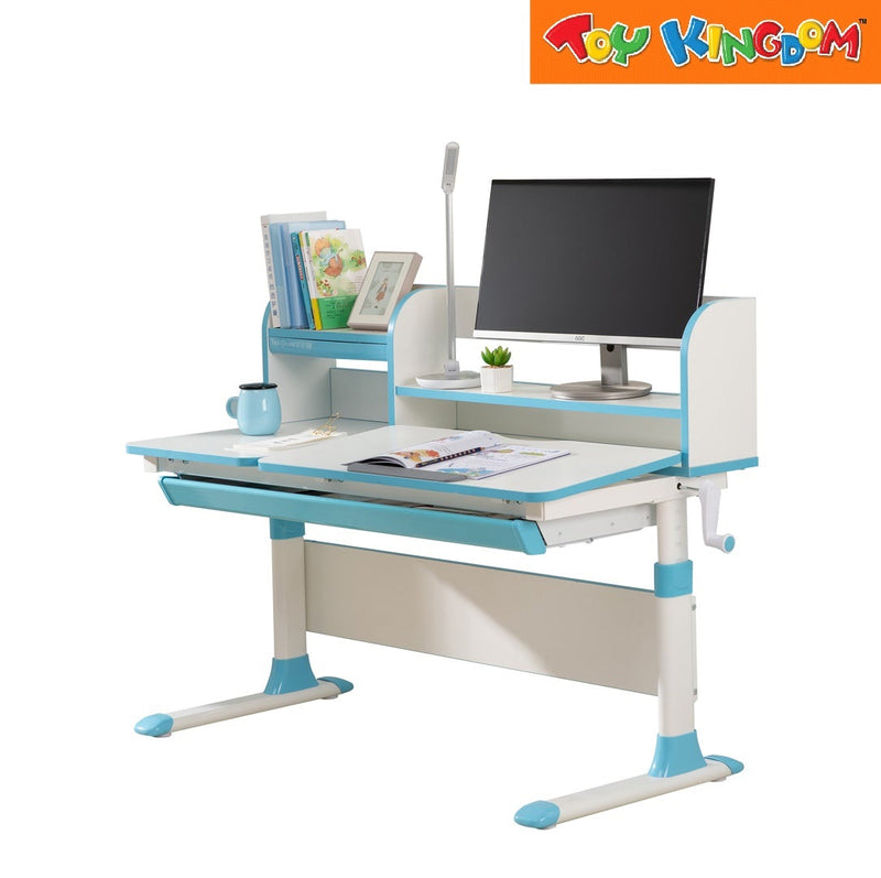 Totguard Blue Kids Ergonomic Adjustable Study Table and Chair