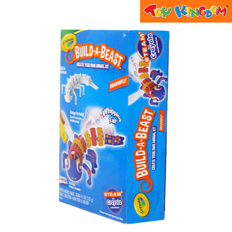 Crayola Build a Beast Dragonfly Craft Kit Toy Kingdom