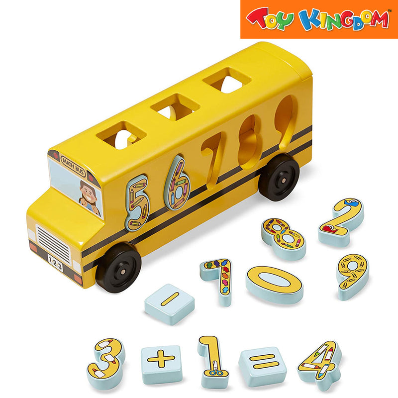 Melissa & Doug Number Matching Math Bus