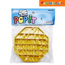 Push and Pop Game Octagon Yellow Fidget Toy