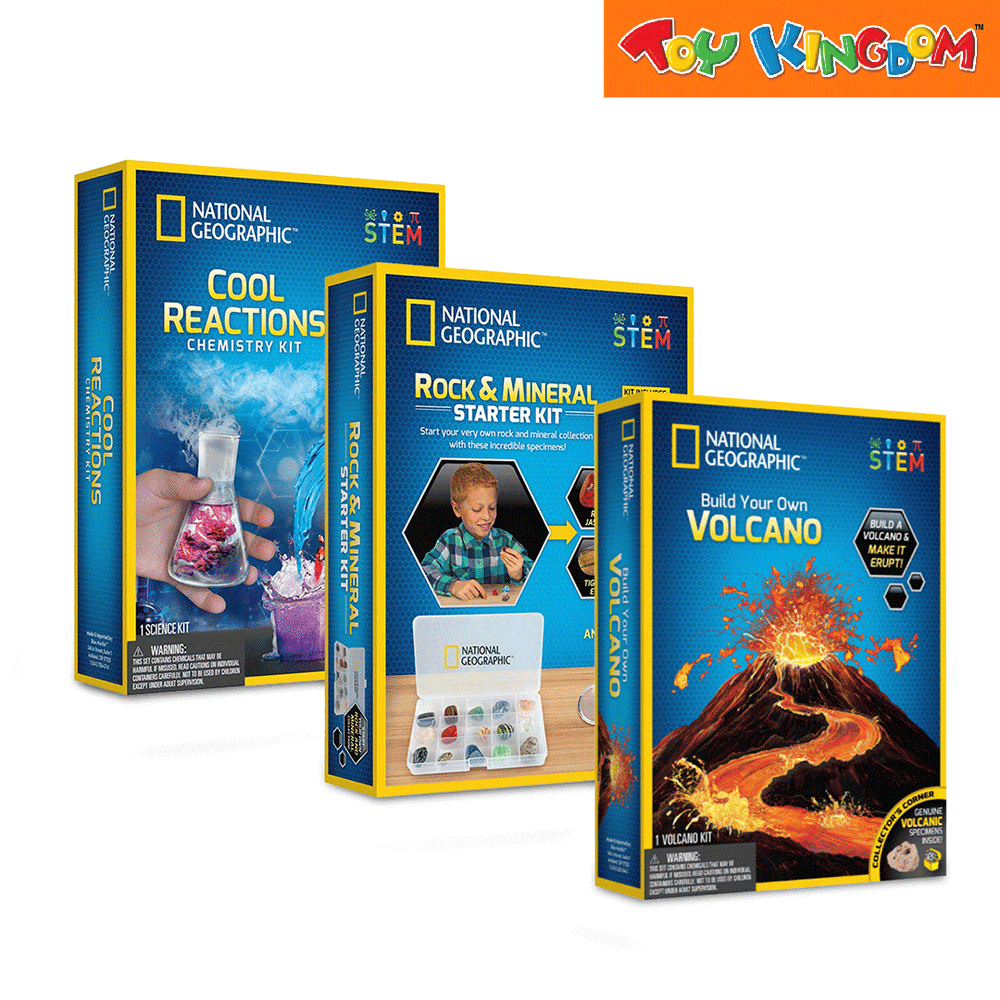 National geographic volcano science kit shop
