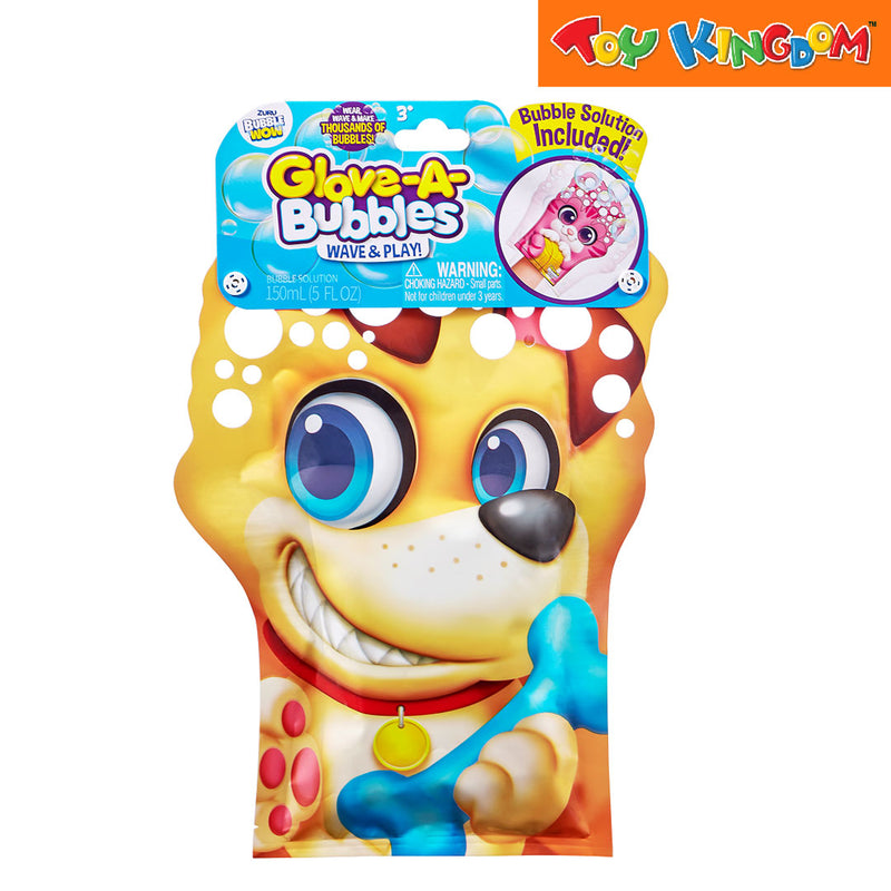 Bubble Wow S1 Dog Glove A Bubbles