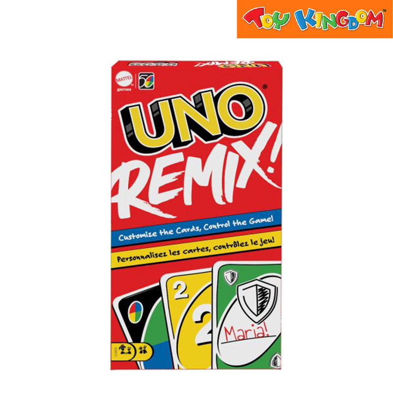 Mattel Games UNO Remix Card Game