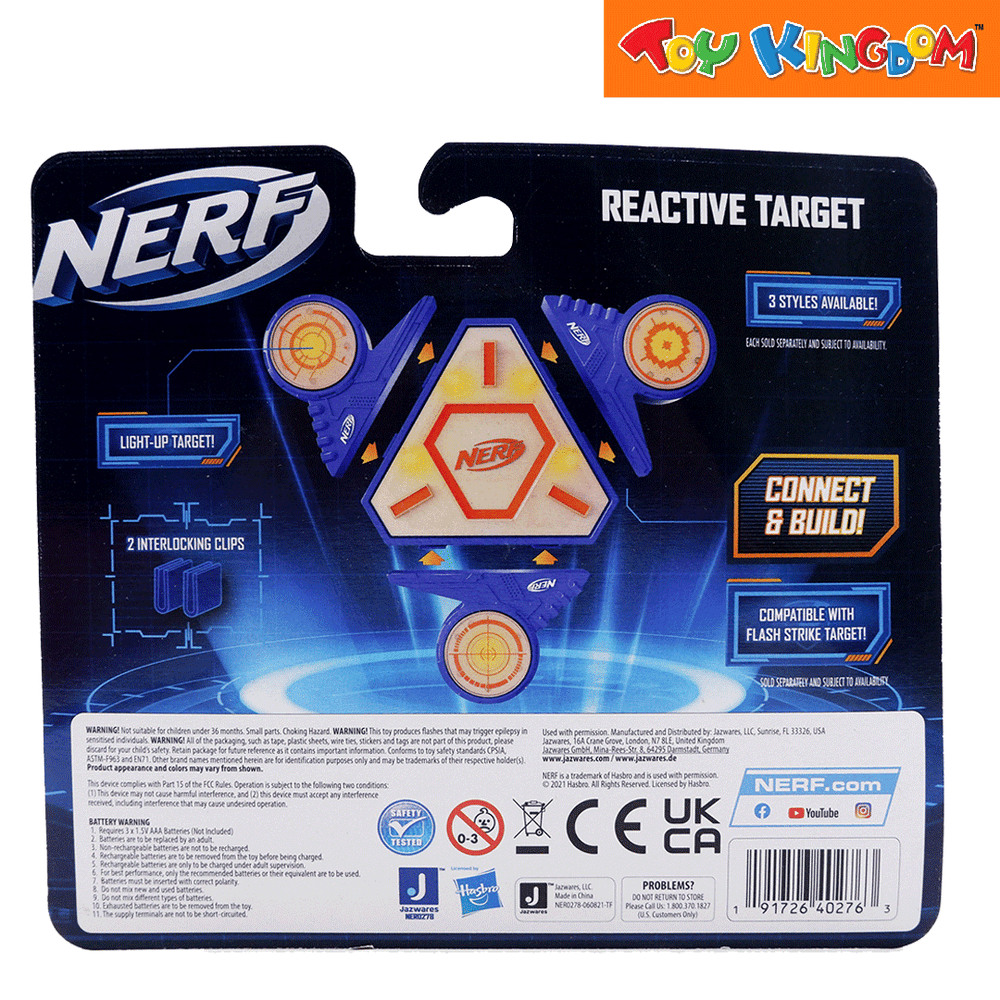 Nerf light up target shop