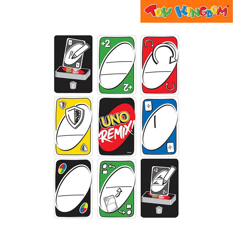 Mattel Games UNO Remix Card Game