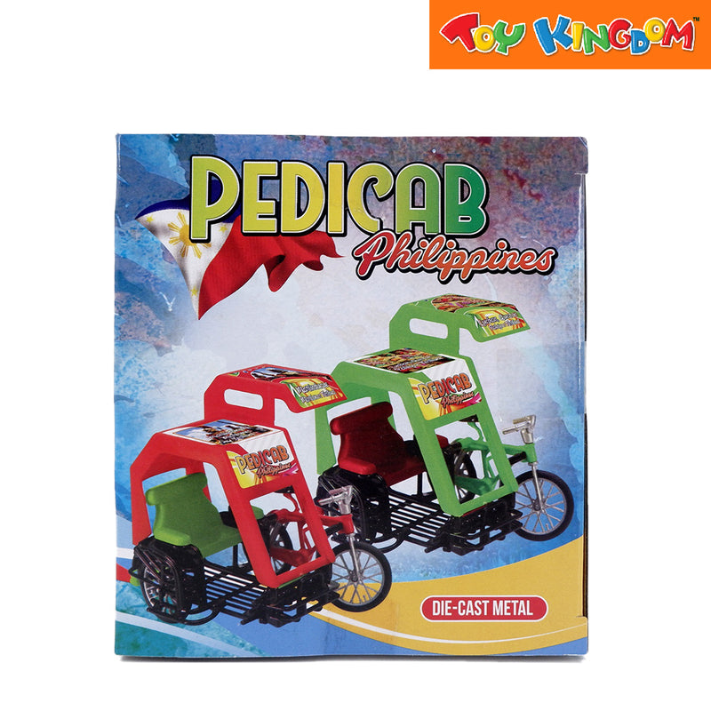 PhilCraft Philippine Pedicab Green Die-cast Vehicle