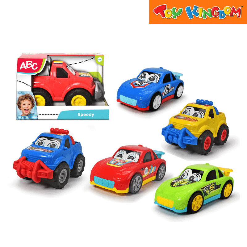Dickie Toys ABC Speedy Cars Yellow Vehicle
